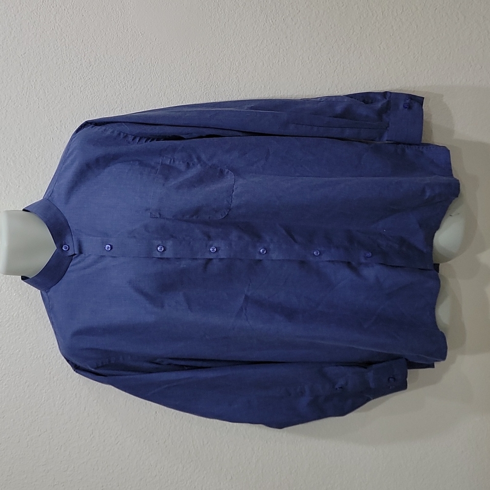Climax Royal Shirts Blue Button Up Shirt Men's